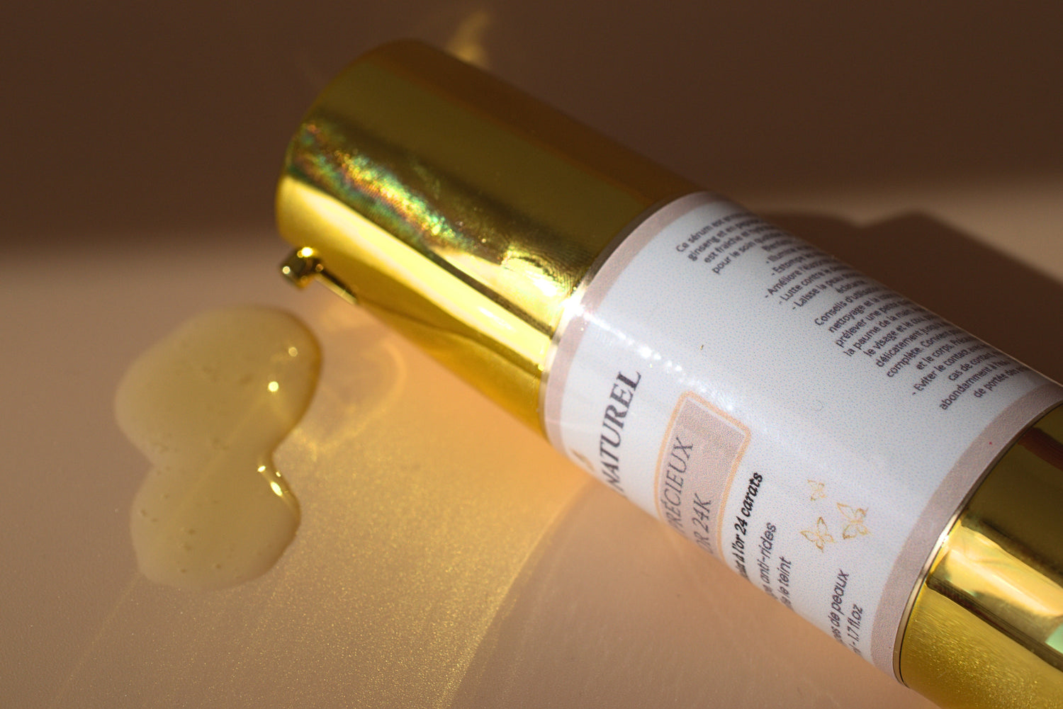 Imperfections & pores visibles