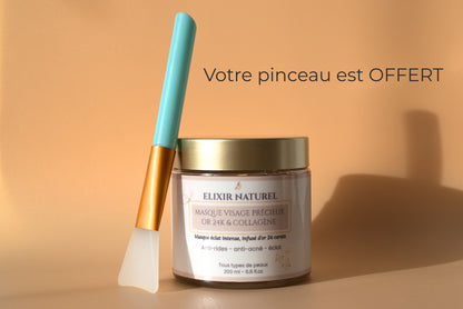 Masque Précieux à l'Or 24K