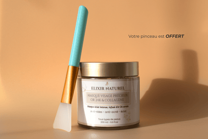 Masque Précieux à l'Or 24K