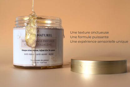 Masque Précieux à l'Or 24K