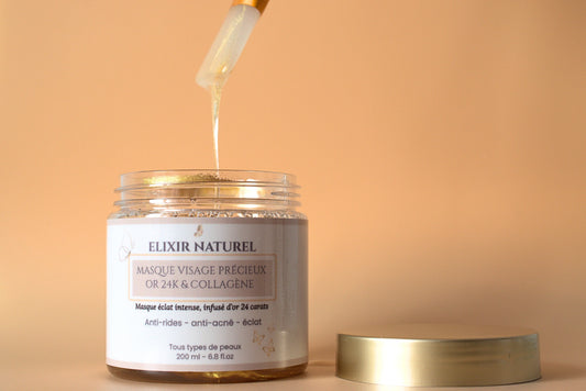 Masque Précieux à l'Or 24K