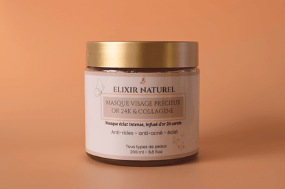 Masque Précieux à l'Or 24K