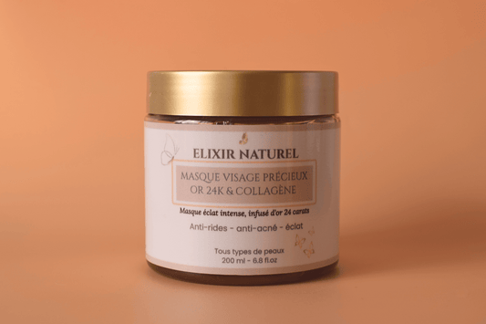 Masque Précieux à l'Or 24K