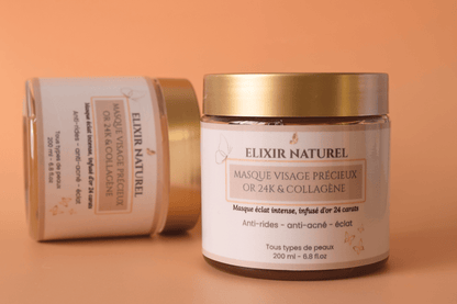 Masque Précieux à l'Or 24K