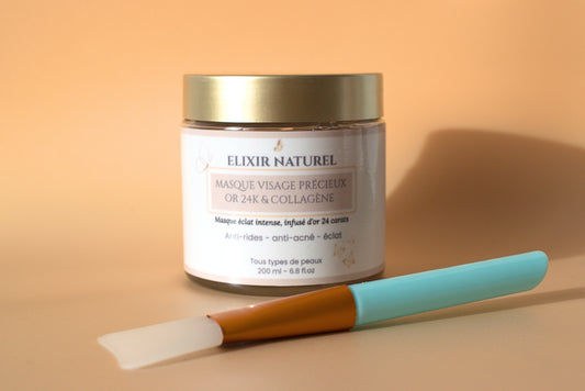 Masque Précieux à l'Or 24K